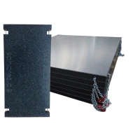 Kranabstützplatten in verschiedenen Größen und Ausführungen - RZ Kunststoffplatten mit Bolzen oder Kettenschlaufen